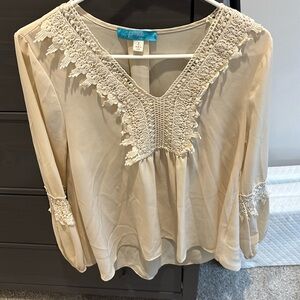 Francescas Cream Small Blouse